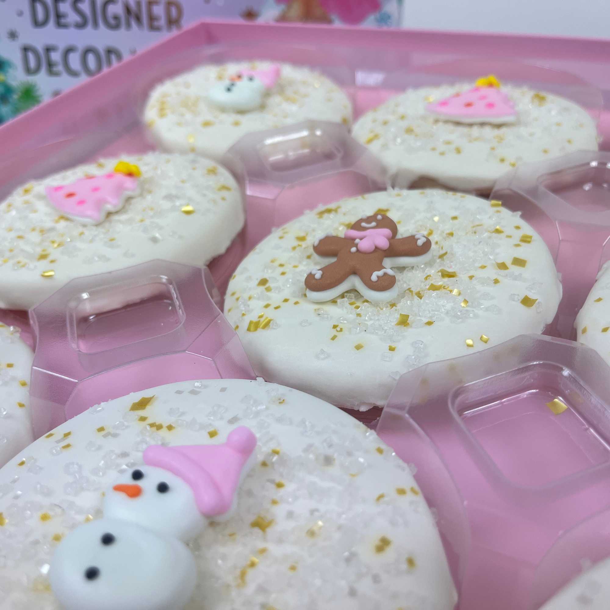 Pink Nutcracker Designer Decorated Cookies