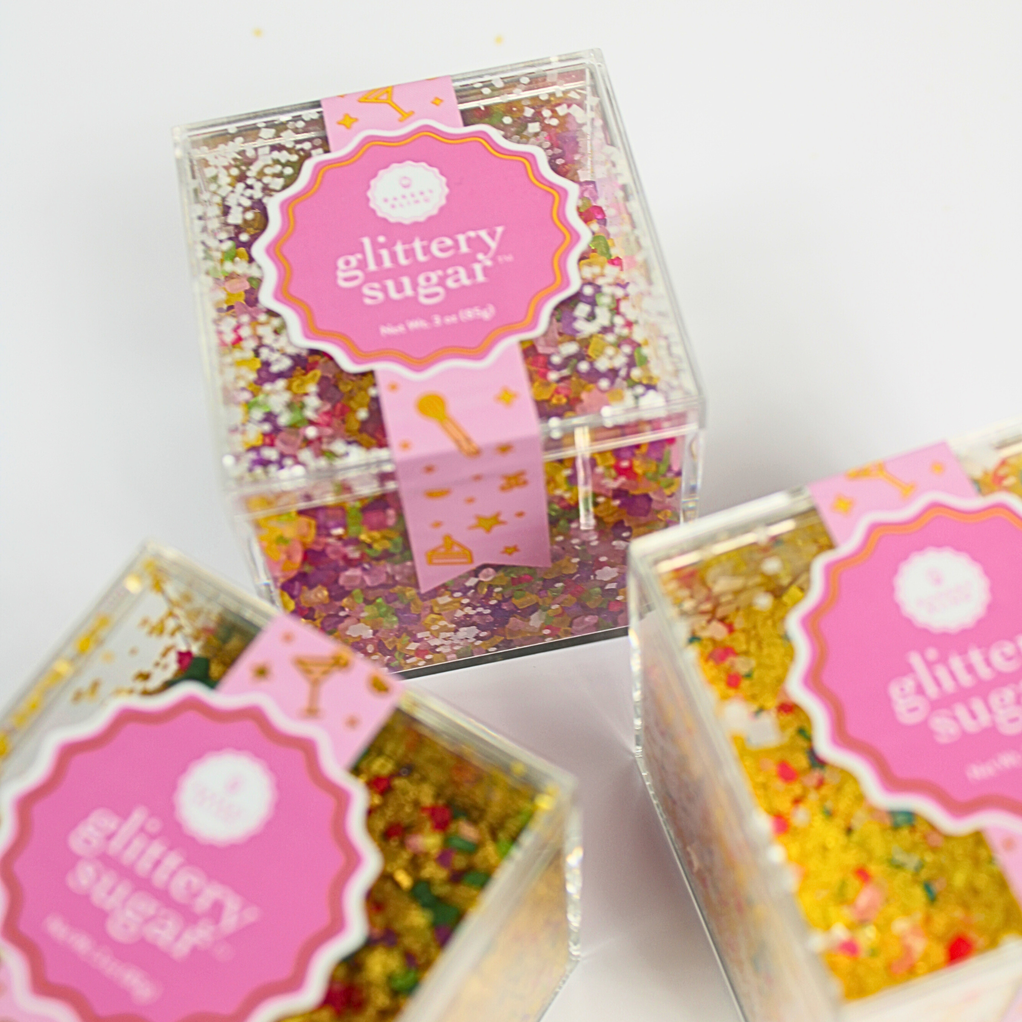 Hoppy Hues Easter/Spring Glittery Sugar™ Trio (In Bloom, Egg Hunt, Its a Party)