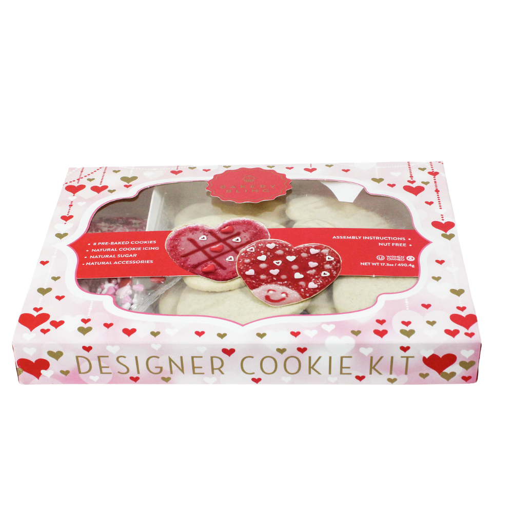 All-Natural Valentine's Day Designer Cookie Kit