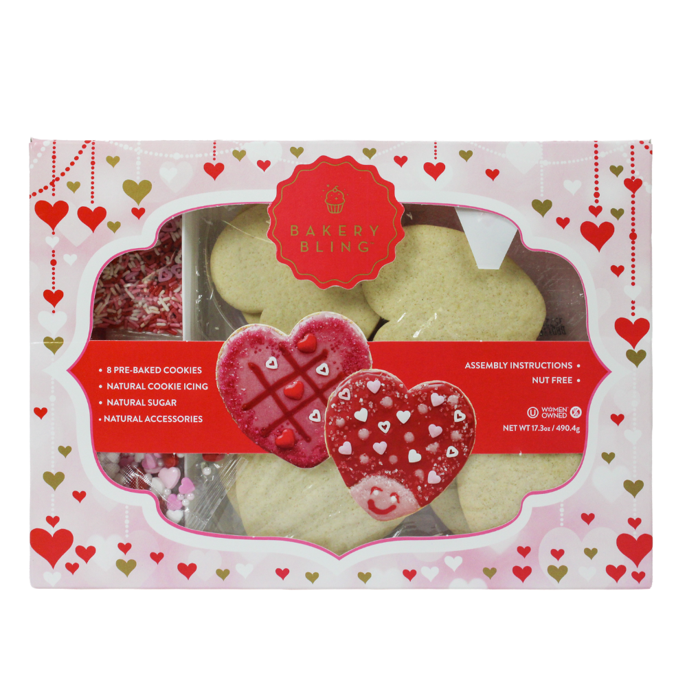 All-Natural Valentine's Day Designer Cookie Kit