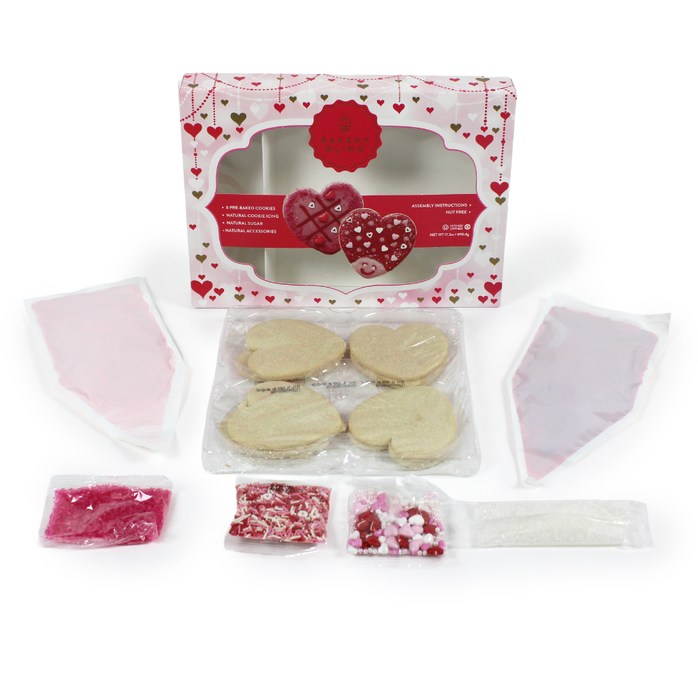 All-Natural Valentine's Day Designer Cookie Kit