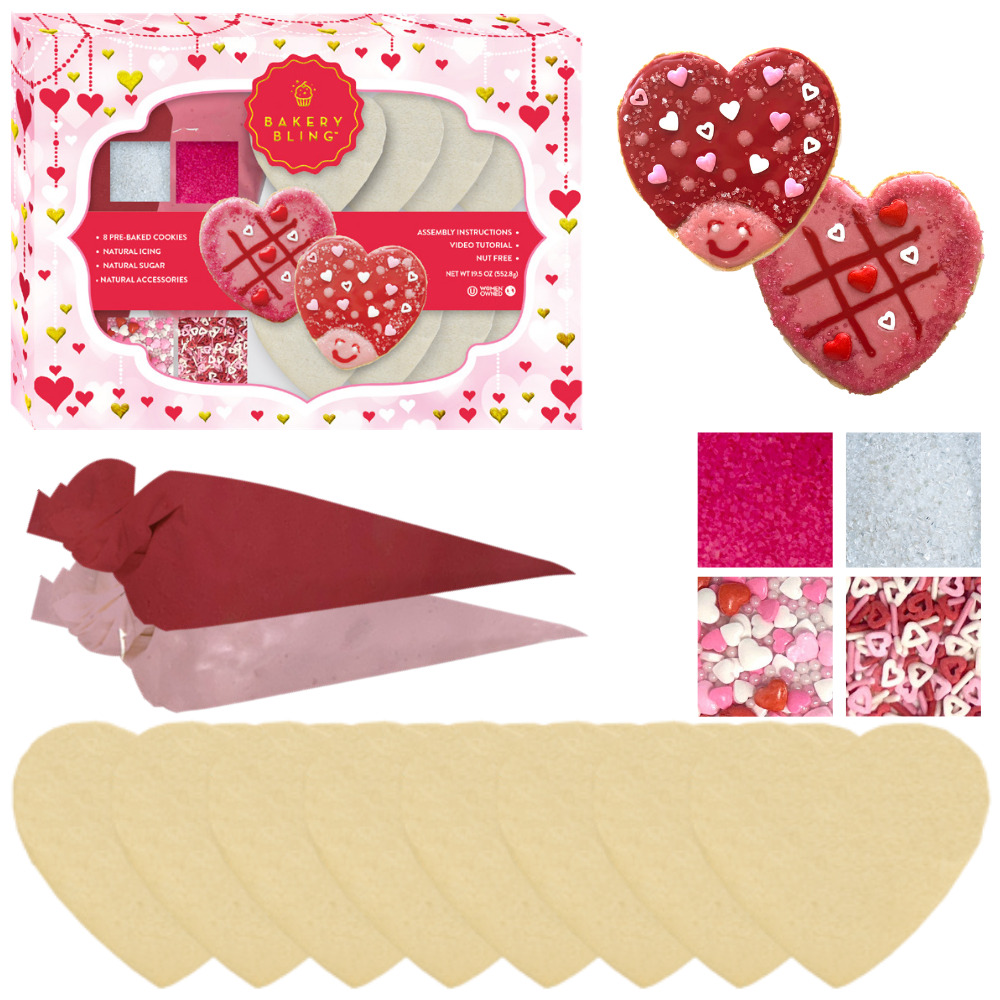 All-Natural Valentine's Day Designer Cookie Kit
