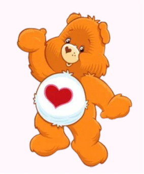 Bakery Bling™ x Care Bears™ True Heart Bear™ Bling Glittery Sugar™