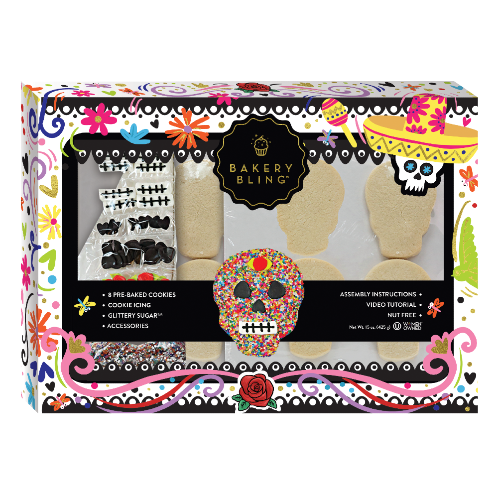 Dia de los Muertos Designer Cookie Kit