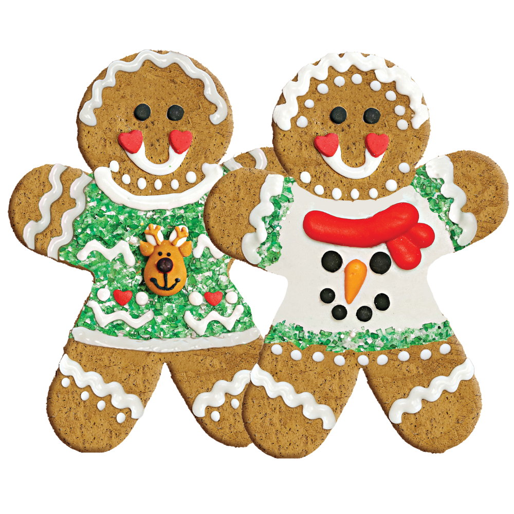 Starlight Tree & Gingerbread Person Designer Cookie Kit Bundle