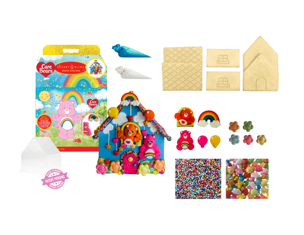 NEW CARE BEARS™ COOKIE DECORATING HOUSE KIT