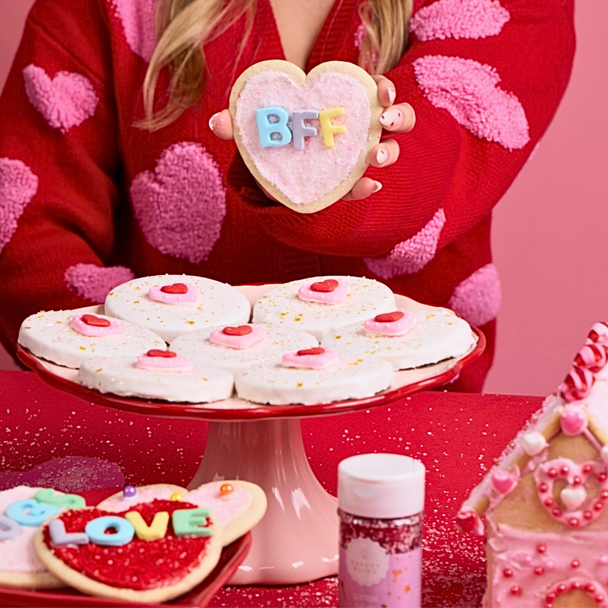 Conversation Heart Designer Cookie Kit