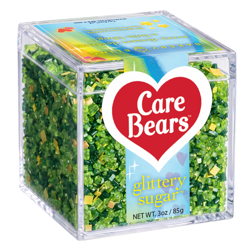Bakery Bling™ x Care Bears™ Good Luck Bear™ Bling Glittery Sugar™