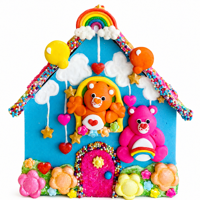 NEW CARE BEARS™ COOKIE DECORATING HOUSE KIT