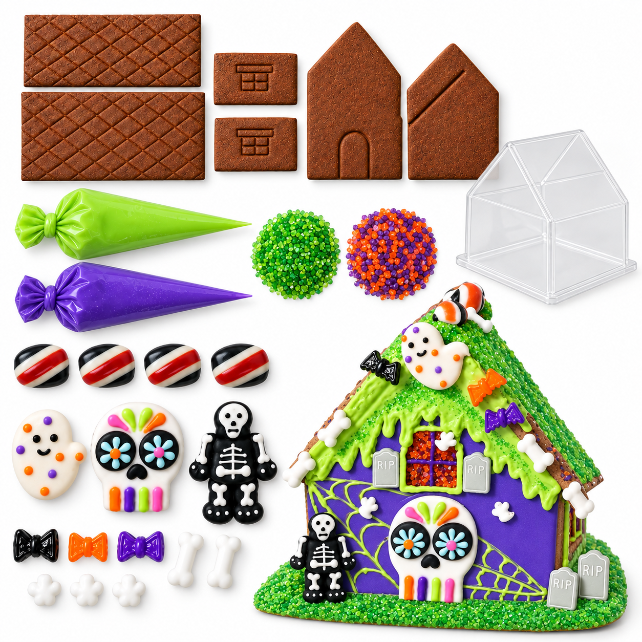 Calavera de Azúcar = Sugar Skull Designer Cookie Insta-House™