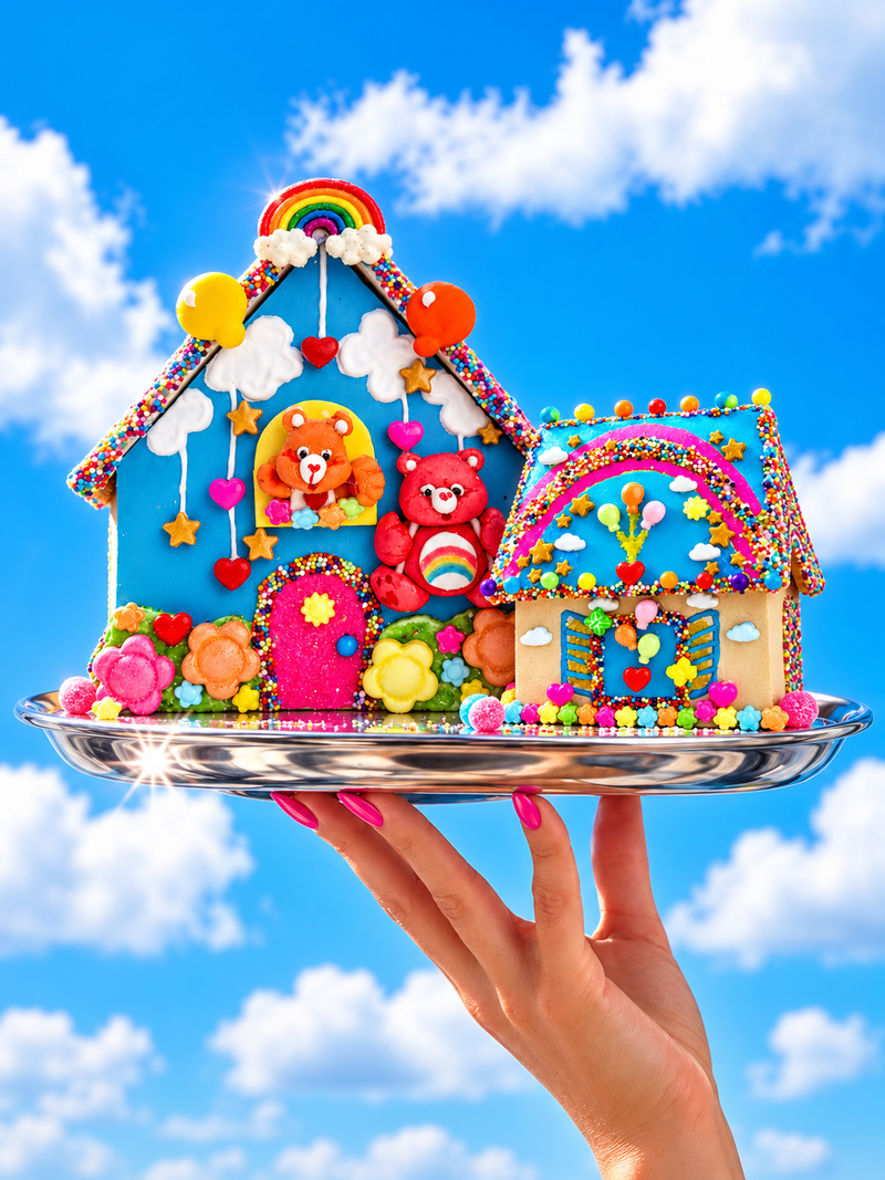 NEW CARE BEARS™ COOKIE HOUSE + GLITTERY SUGAR™ BUNDLE