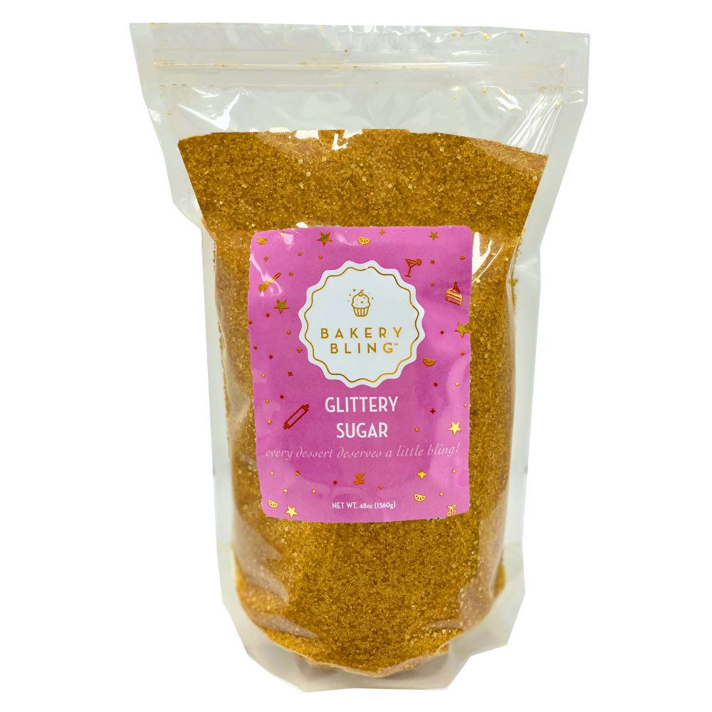 3 lb. Bag - Gold Glittery Sugar™