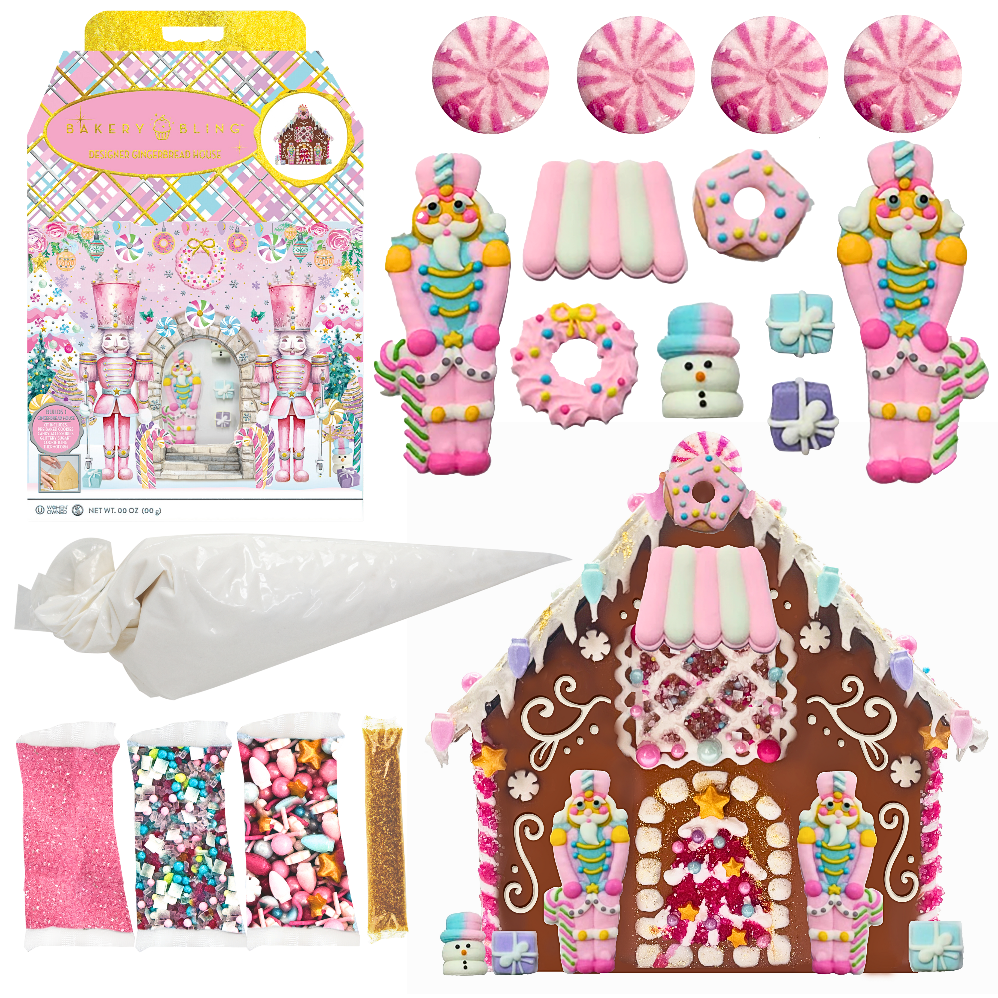 Pink Nutcracker Designer Insta-House™ (Limited Edition) Bundle (x4)