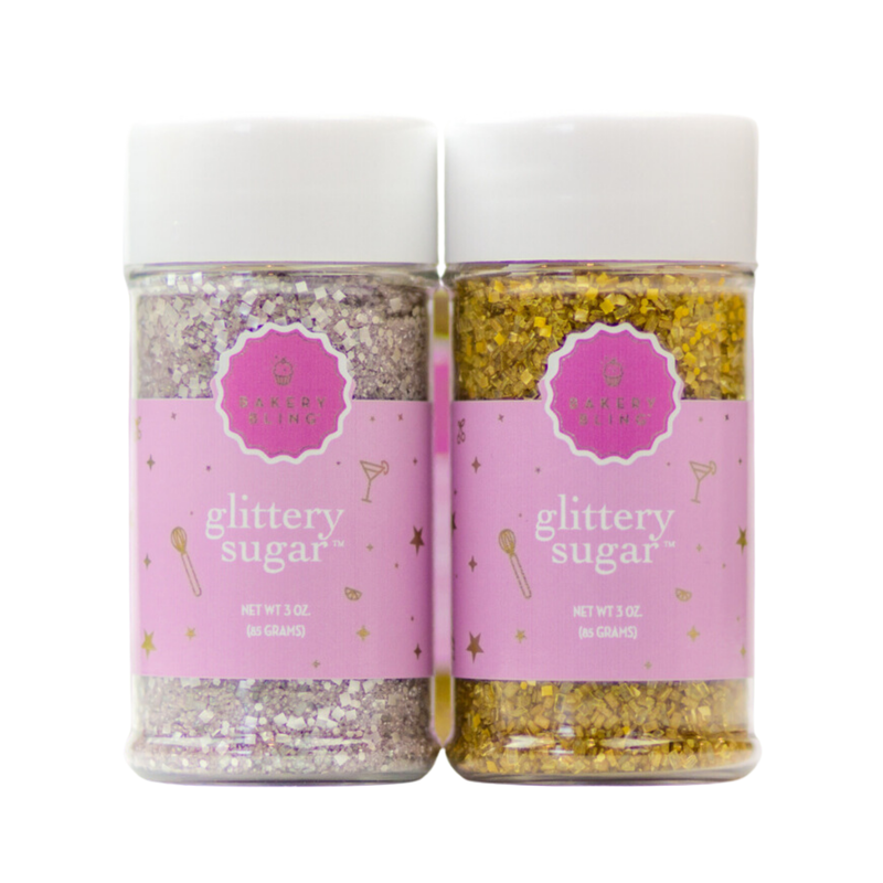 Metallic Gold & Silver Glittery Sugar™ Bundle