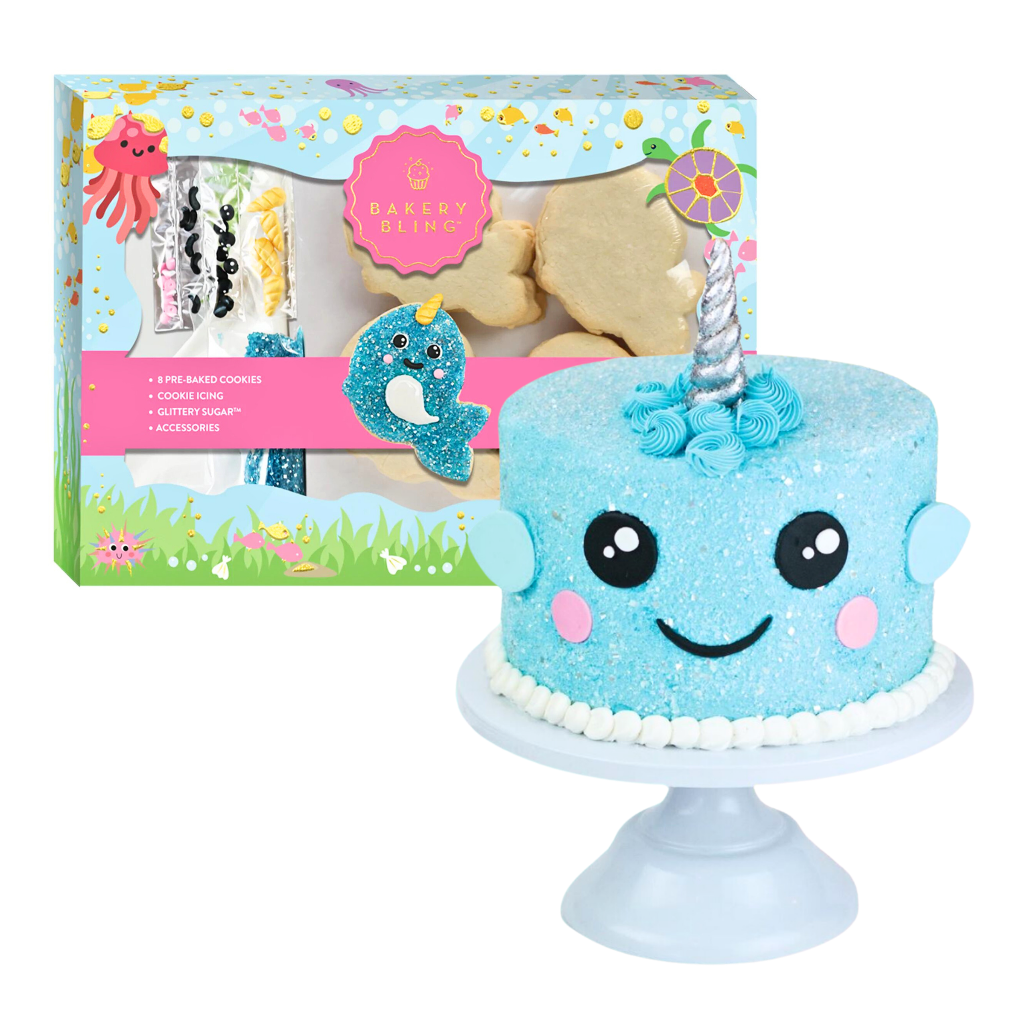 Designer Narwhal Decorating Bundle