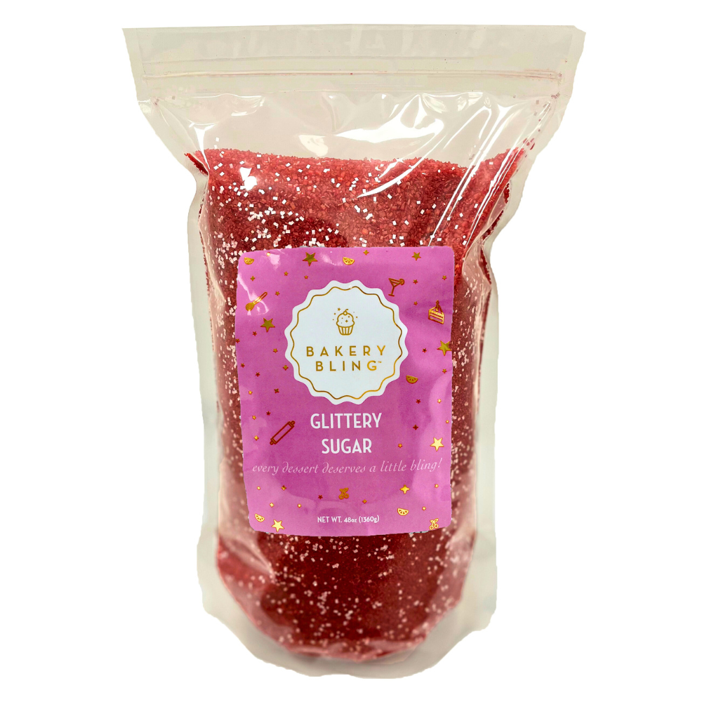 3 lb. Bag - Red Glittery Sugar™