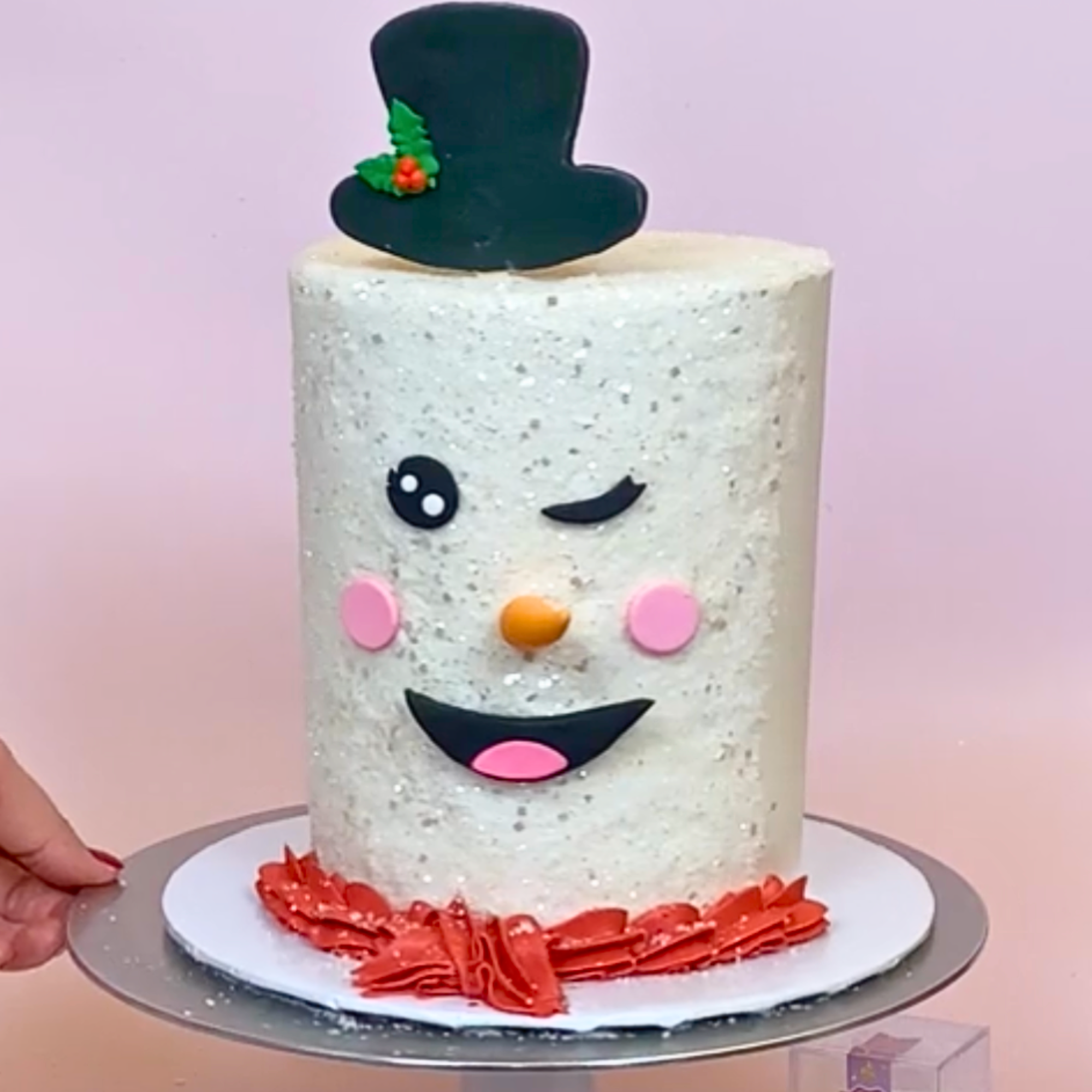 Snowman Designer Cake Decor