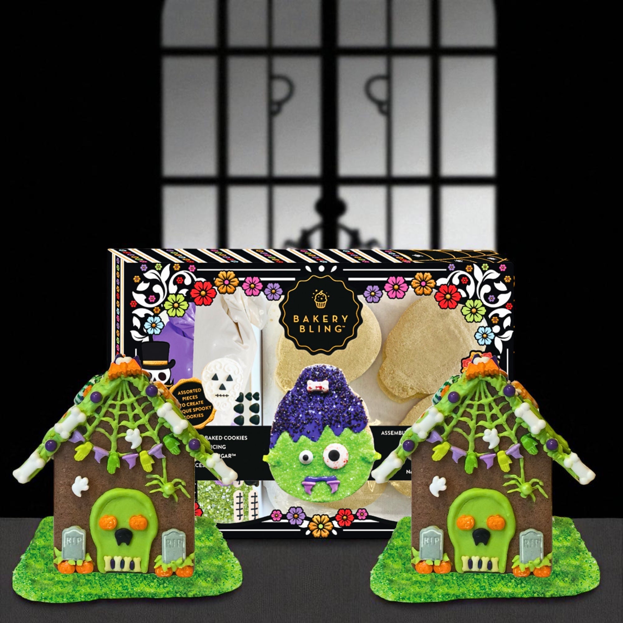 Sugar Skull Bundle (2 Mini Houses + Cookie Kit)