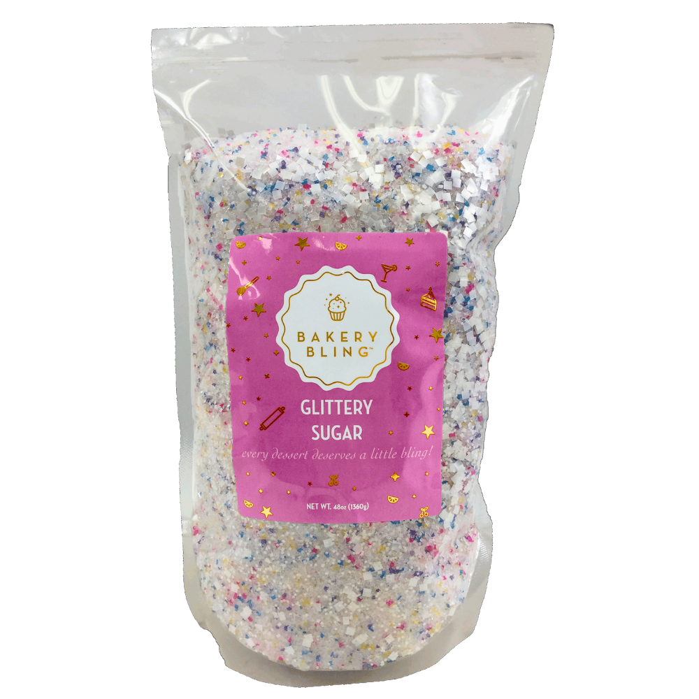 3 lb. Bag - Unicorn Confetti Blinged-Out Glittery Sugar™