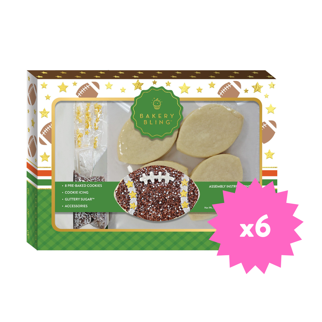 Football Designer Cookie Kit (Bundle of 6)