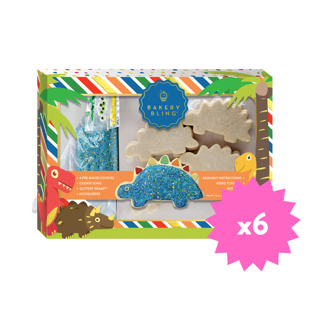 Dinosaur Designer Cookie Kit (Bundle of 6)