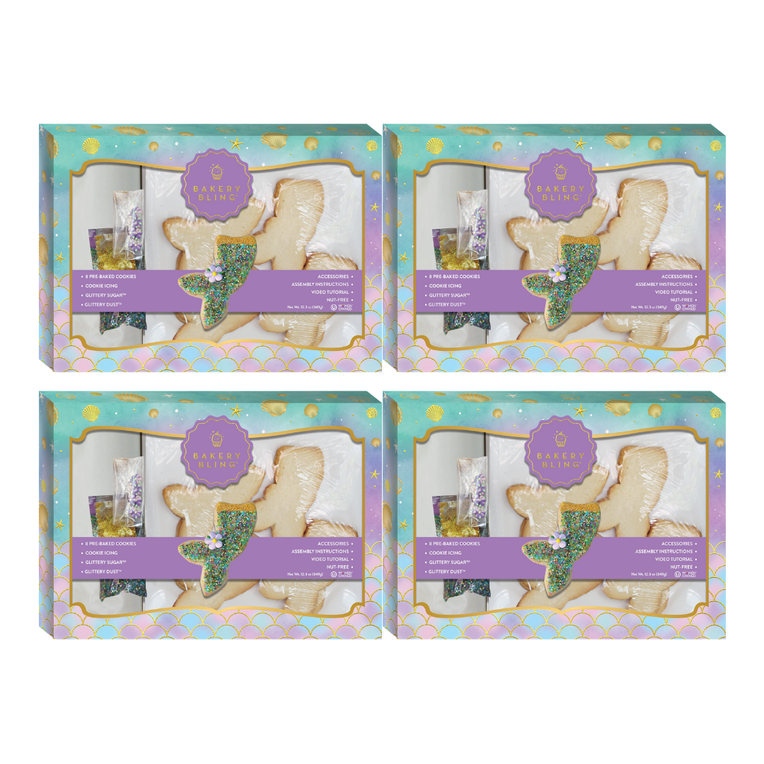 Mermaid Designer Cookie Kit (Bundle of 4)