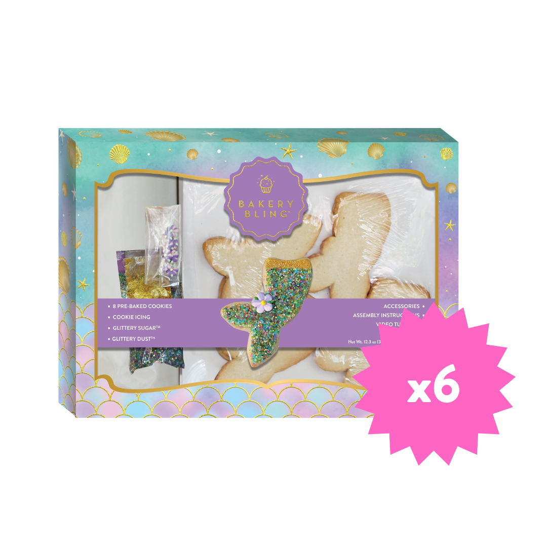 Mermaid Designer Cookie Kit (Bundle of 6)