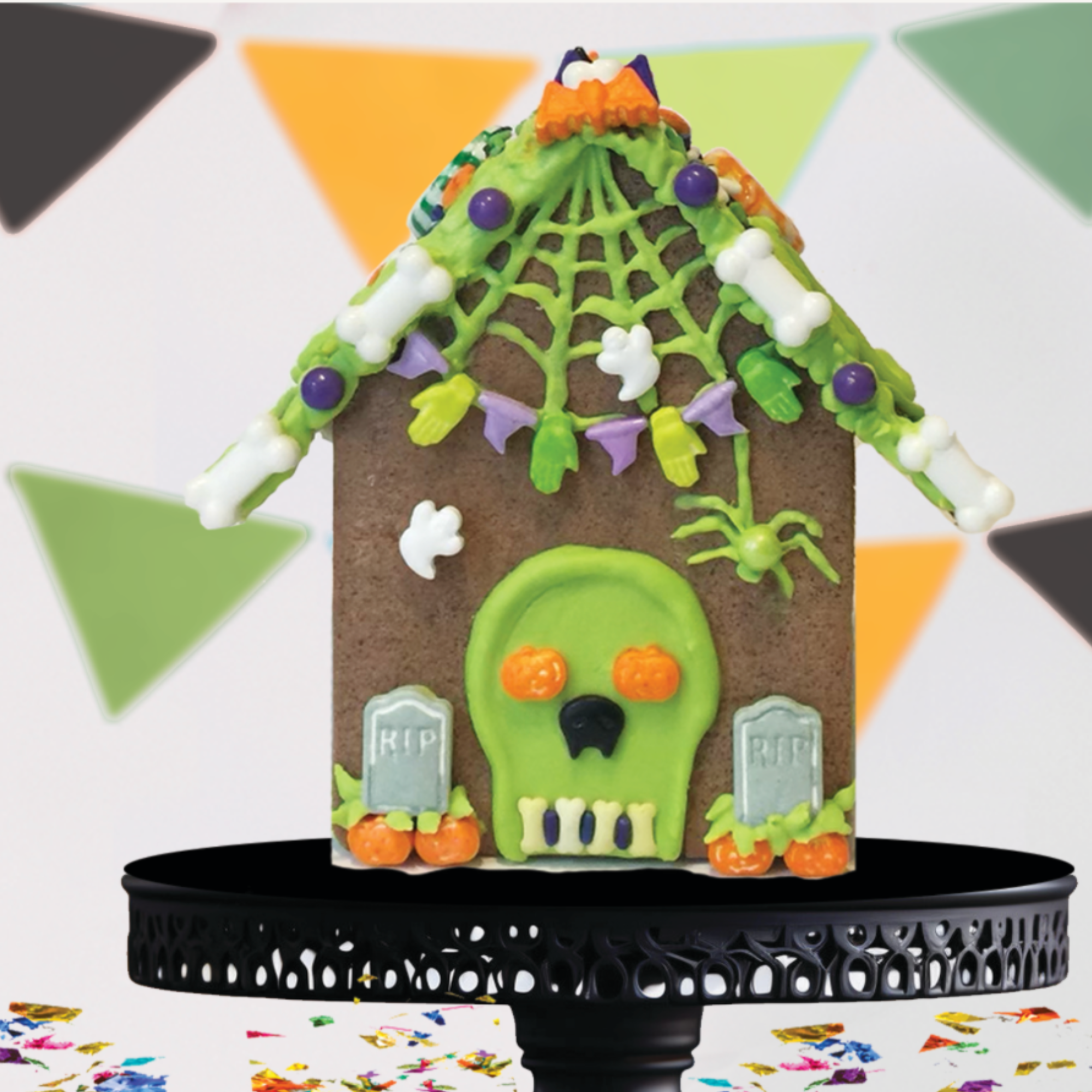 Sugar Skull Mini Cookie House