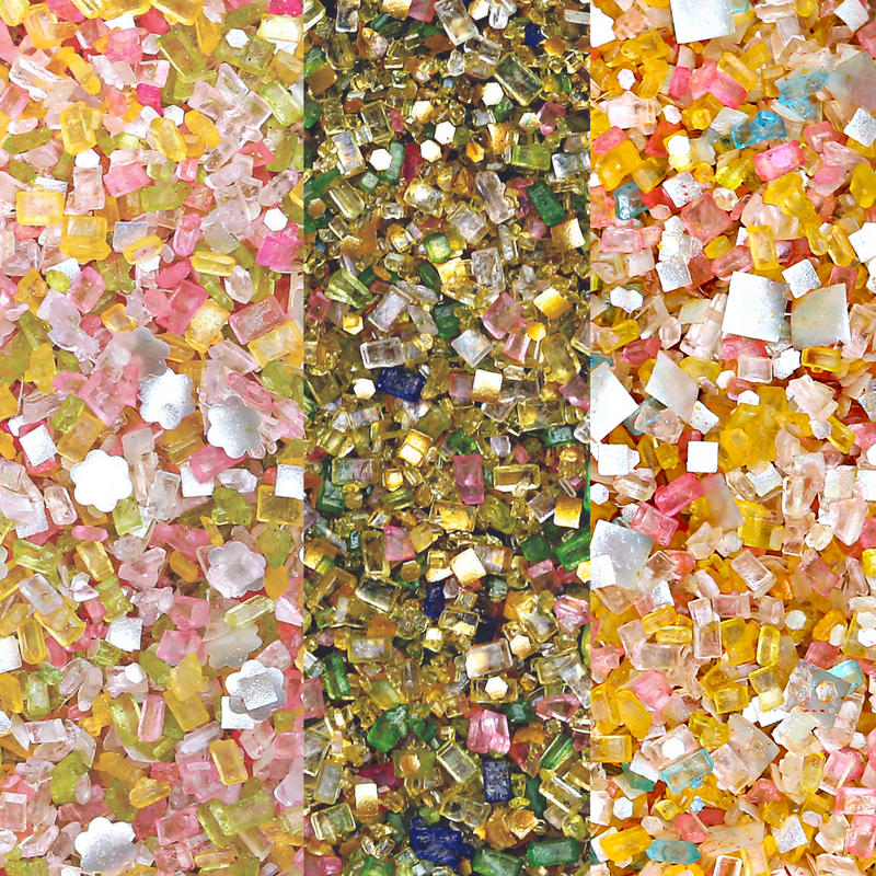 Hoppy Hues Spring Glittery Sugar™ Trio (In Bloom, Egg Hunt, Its a Party)