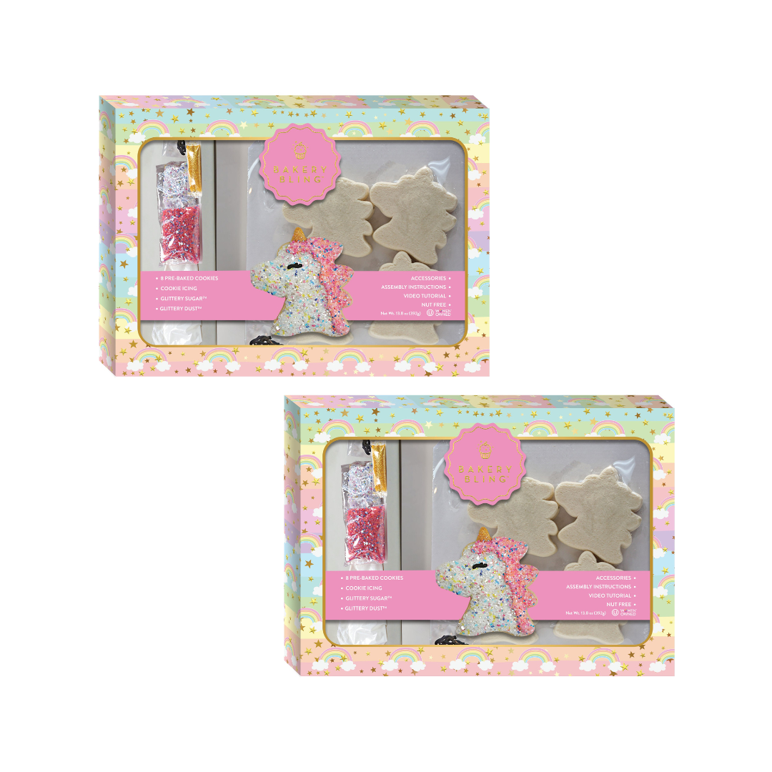 Unicorn Designer Cookie Kit (Bundle of 2)