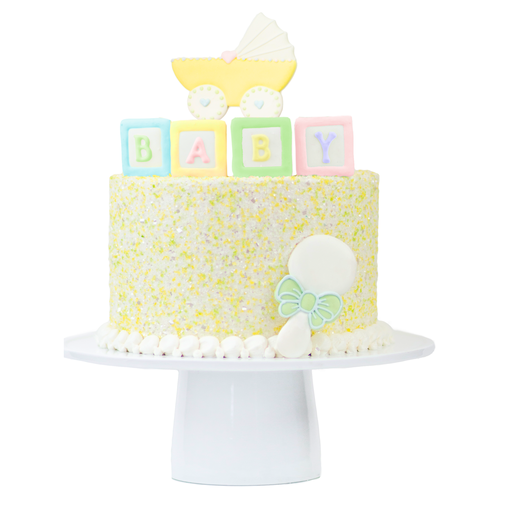 Baby Shower Designer Cake Decor – Bakery Bling