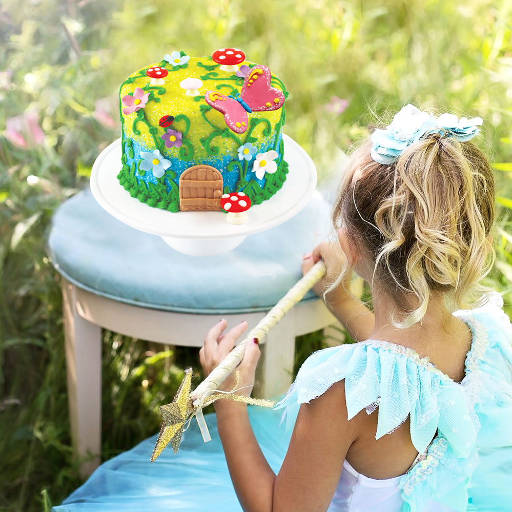 Fairy Garden Designer Cake Decor