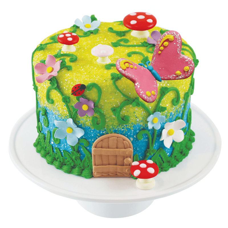 Fairy Garden Designer Cake Decor
