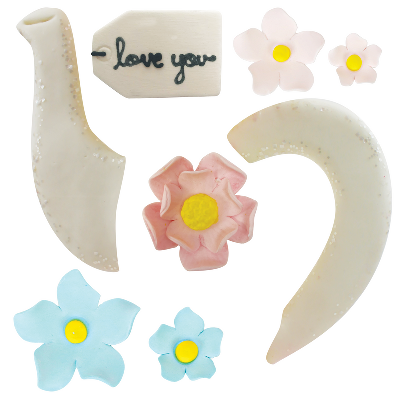 Tea Party Designer Cake Decor