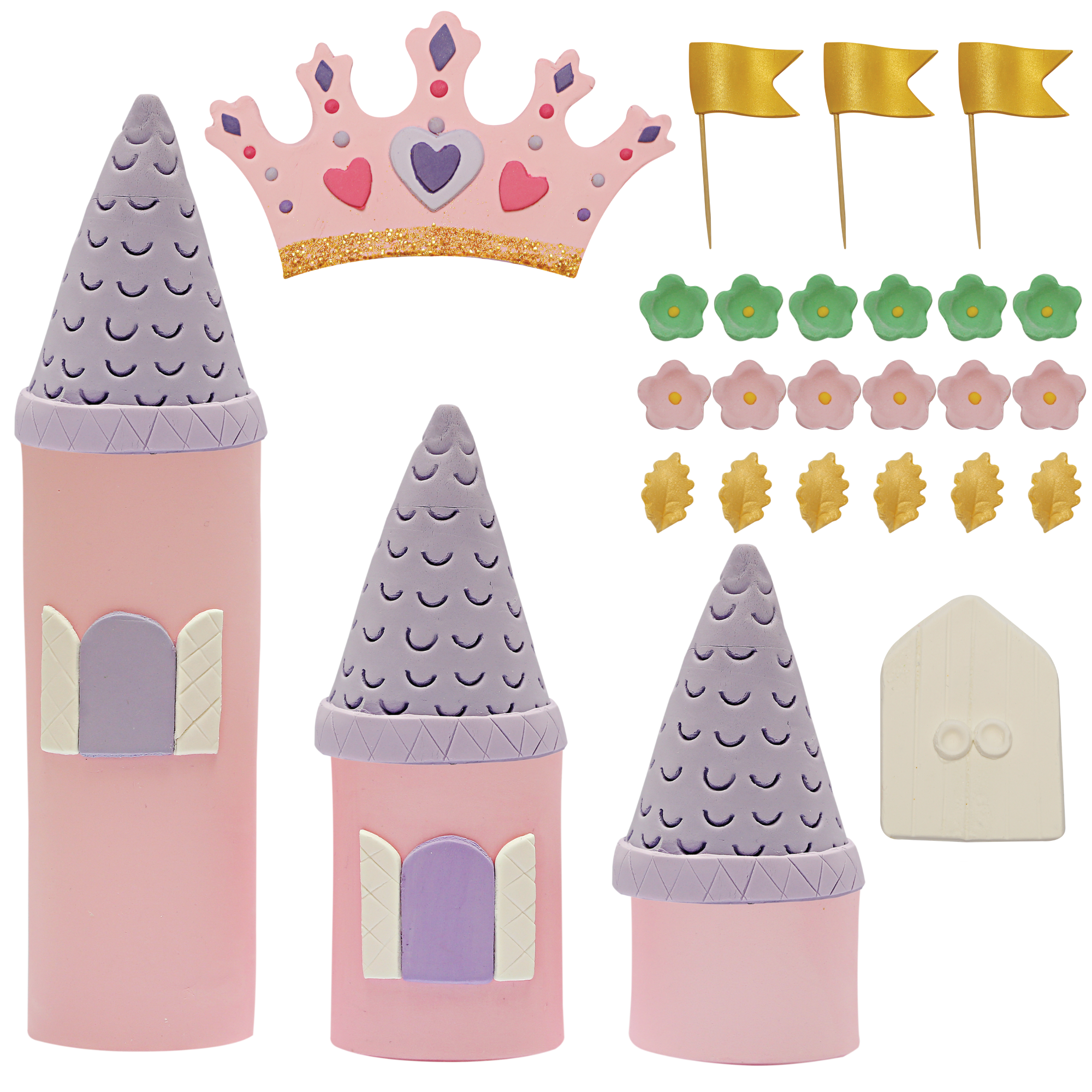 Princess Castle Designer Cake Decor